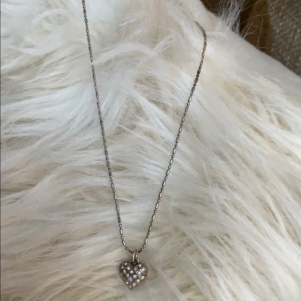 Brighton heart diamond necklace